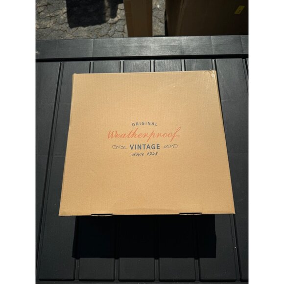 WEATHERPROOF VINTAGE Mens Black Round Toe Platform Duck Boots, Size 10, NIB - Picture 2 of 4